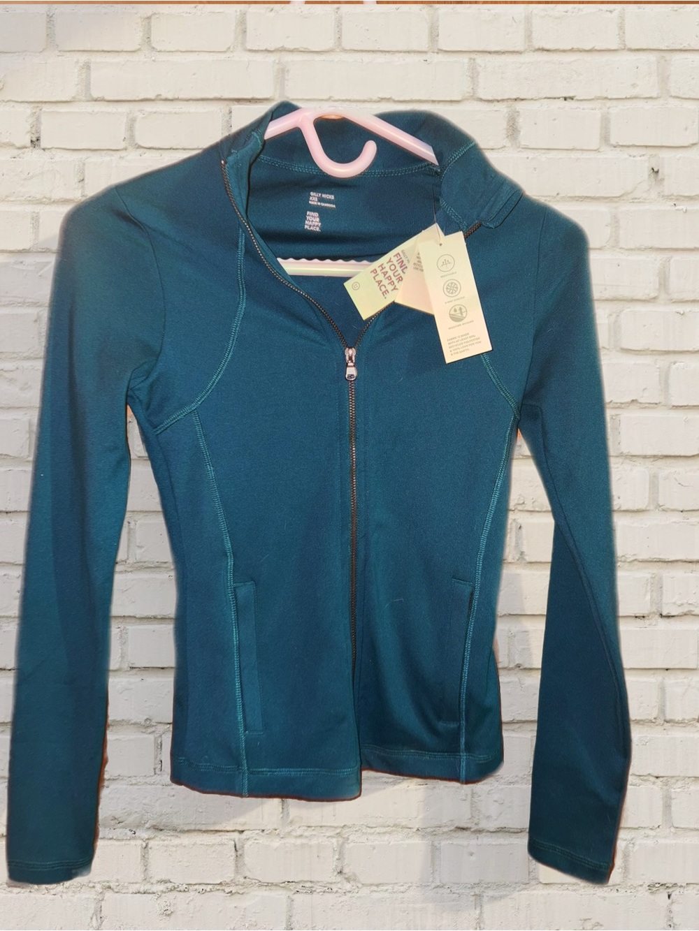 NWT Gilly Hicks Active Zip Up